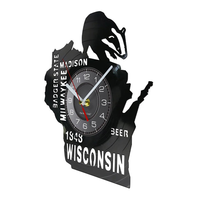 Usa Beer State Wall Clock