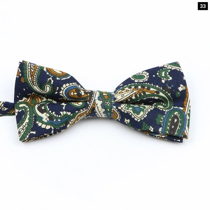 Colourful Floral Bow Ties Fashionable And Fun For Kids