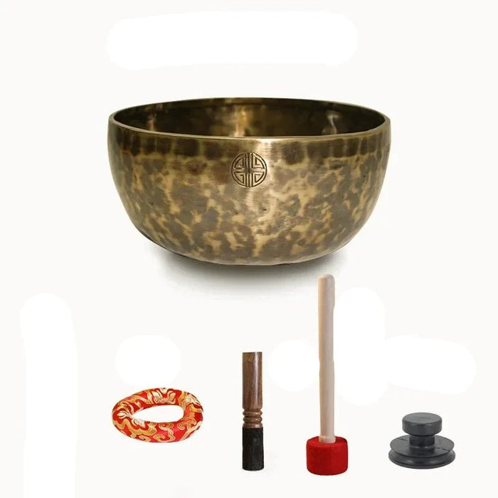 Music Meditation Bowl/Singing Bowl Made Of Copper Used For Yoga Chakra Therapy Mindfulness And Stress Relief