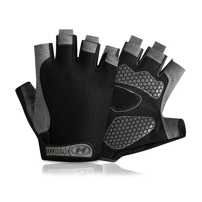 Breathable Fingerless Gym Gloves For Fitness Training