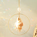 Rainbow Crystal Shell Sun Catcher For Garden Or Window