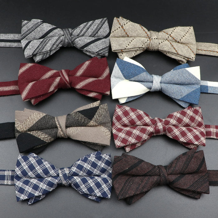 Cotton Bowtie For Men Weddings And Parties