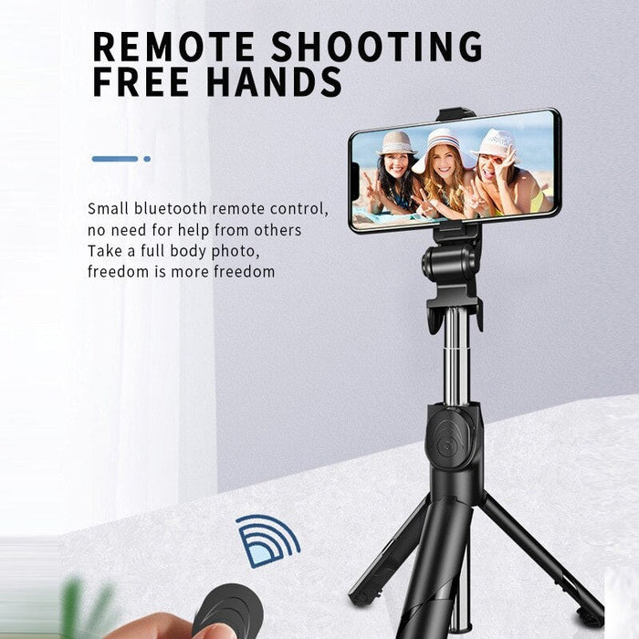 Bluetooth Selfie Stick Xt02p Horizontal and Vertical Shooting Mobile Phone Integrated Live Broadcast Bracket Selfie Stick