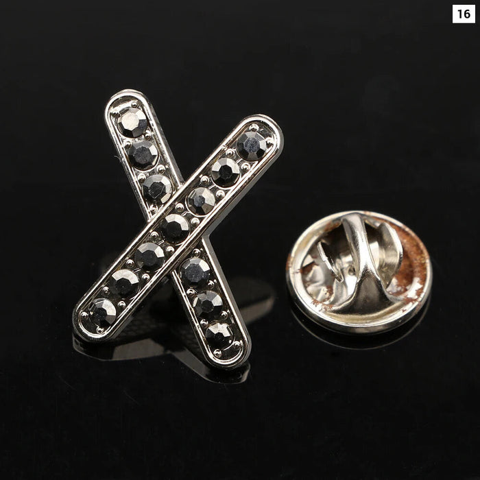 Lapel Brooch For Men Fashion Accessory Gift