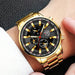 3pcs Set Luxury Mens Calendar Watches Men Business