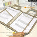 Portable A4 Document Organizer With Pocket Folders Paper