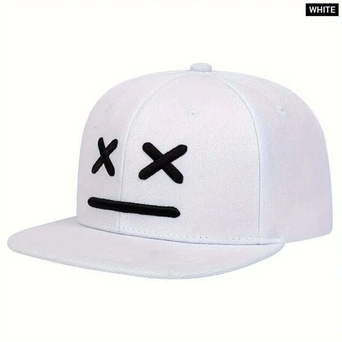 Adjustable Smiling Face Baseball Cap / Hat