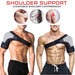 1pc Adjustable Compression Shoulder Brace Support With Ice