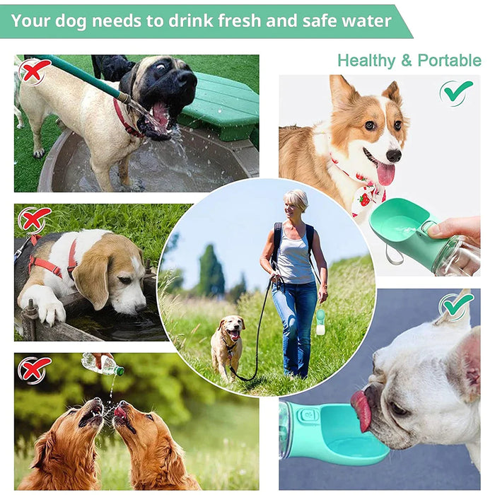 Portable Drinking Water Travel Bottle Cup For Small Large Puppy