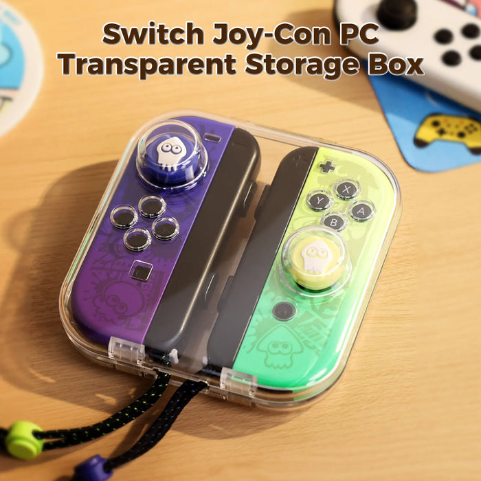 Pc Transparent Storage Box For Nintendo Switch Joy-Con