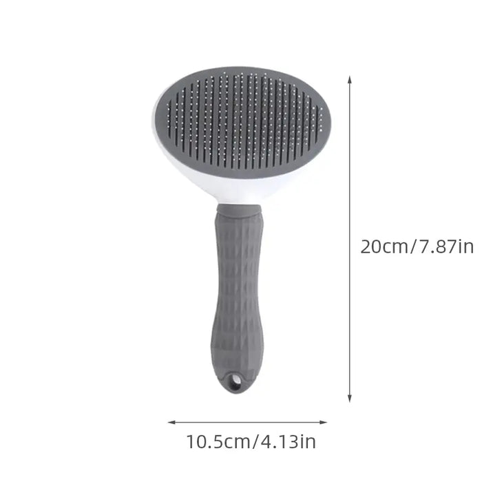 Stainless Steel Pet Hair Removal Comb Automatic Grooming