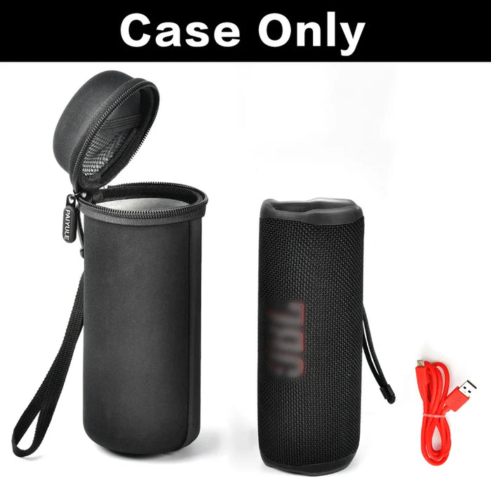 Protective Case For Jbl Flip 4/5/6/3 Bluetooth Speaker Splash Proof Fits Usb Cable Travel Friendly