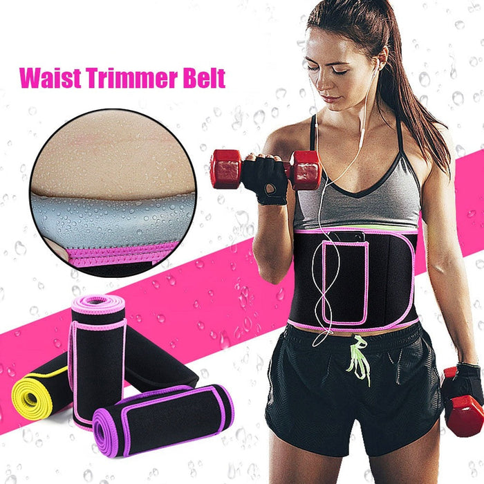 Adjustable Waist Trimmer Fat Burner for Body Shaping Men and Women