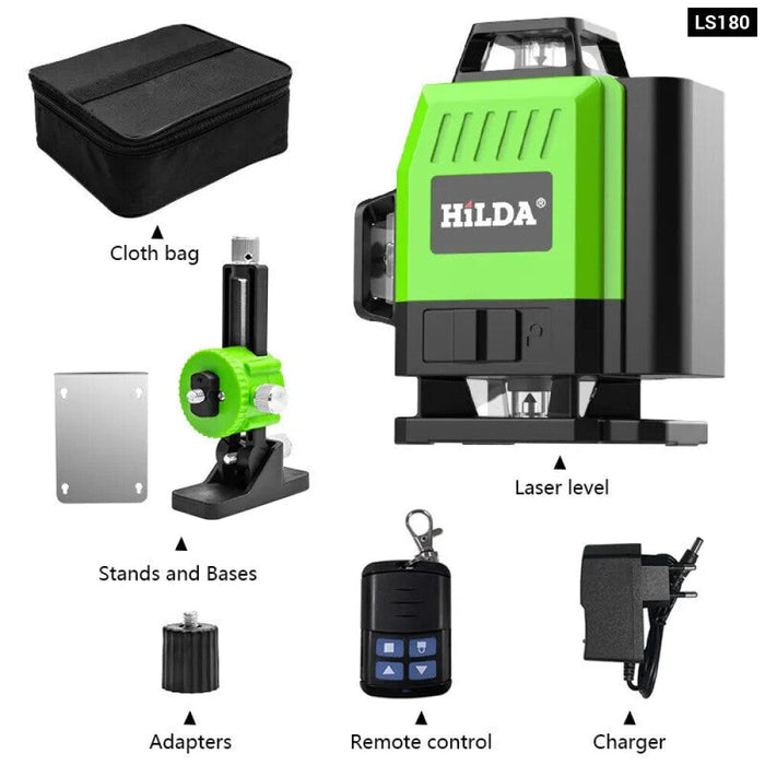 Hilda 16 12 Lines Laser Level