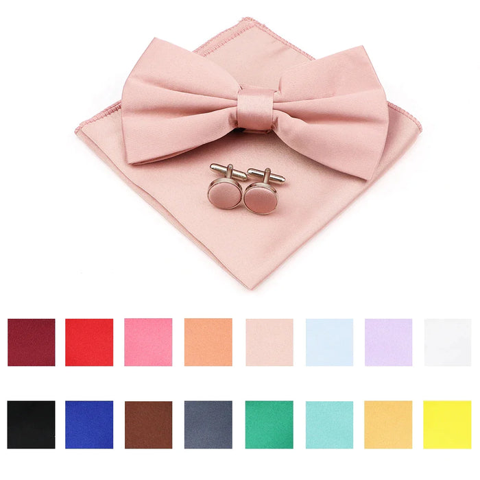 Colourful Bowtie Set For Business And Weddings