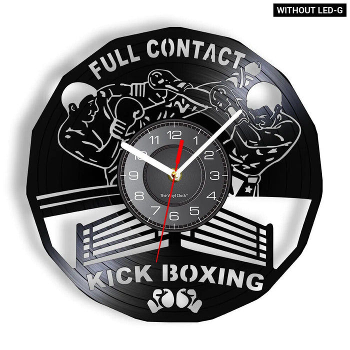 Boxing Vinyl Record Wall Clock