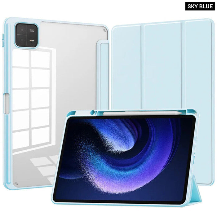 For Redmi Pad Se 11 Inch 2023 10 6" Xiaomi Mi Pad 6 5 Pro 11" Magnet Tablet Case With Stand Holder