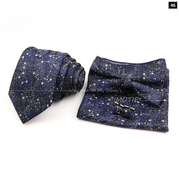 Classic Plant Tie Set For Weddings And Daily Wear