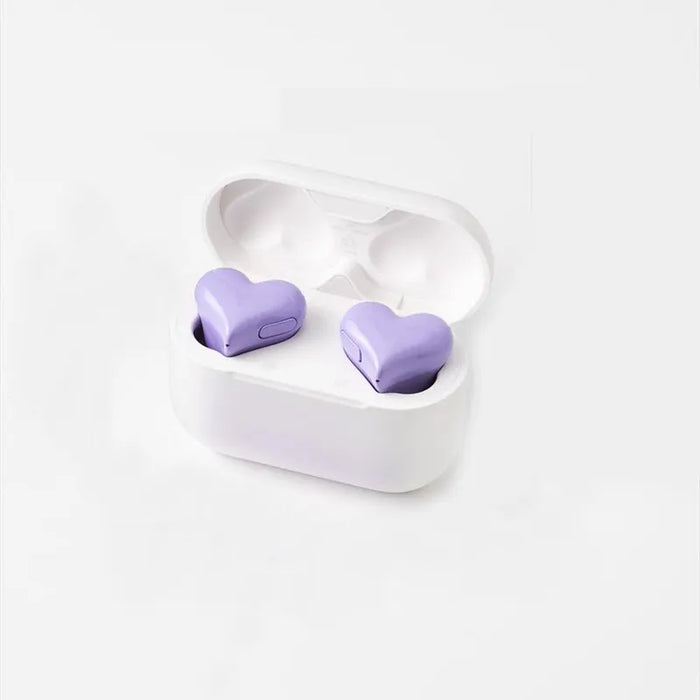 Wireless Heart Shaped Tooth Earphones With Noise Reduction