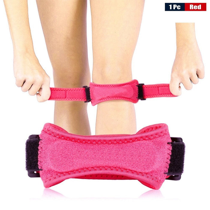 1Pc Adjustable Patella Knee Tendon Strap For Outdoor Sports