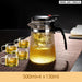 Premium Heat Resistant Tea Set With Kung Fu Teapot