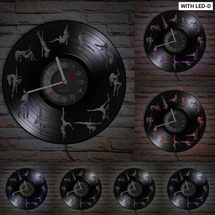 Stripper Wall Clock