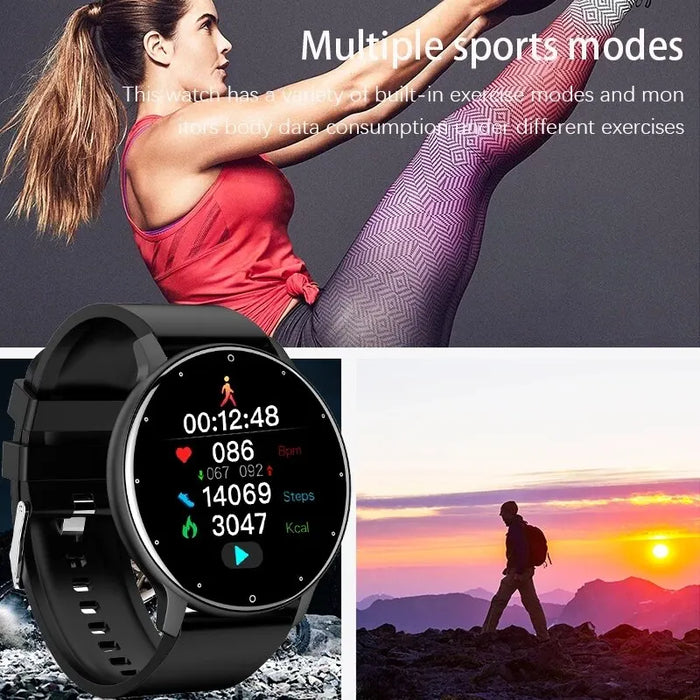 2024 Lige Smart Watch With Real Time Activity Tracker And Heart Rate Monitor