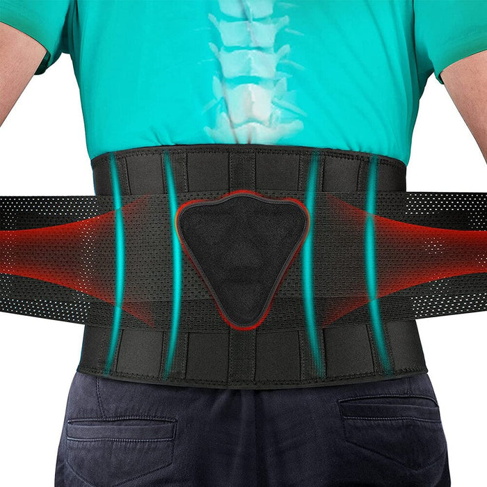 Adjustable Anti-skid Back Brace For Men Women Lower Back Pain Herniated Disc