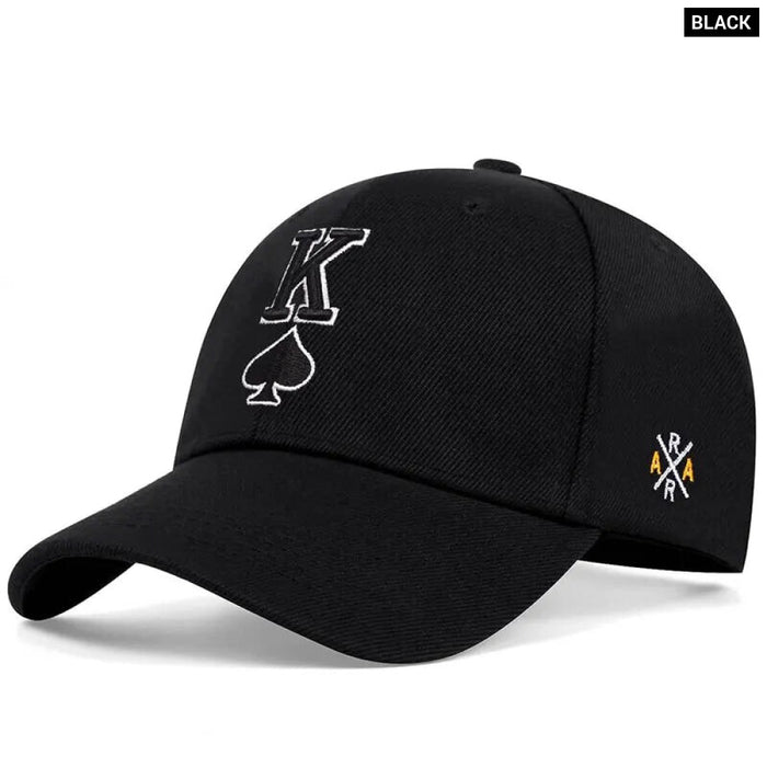 K Embroidered Baseball Cap / Hat