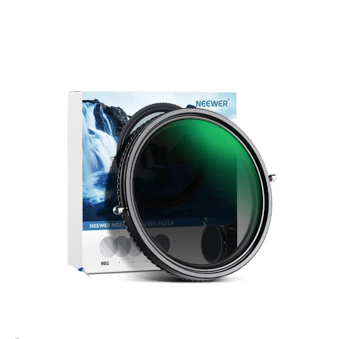 2 In 1 Variable Nd & Cpl Filter Nd2 Nd32 & Circular Polarizer 30 Layer Nano Coating Hd Glass