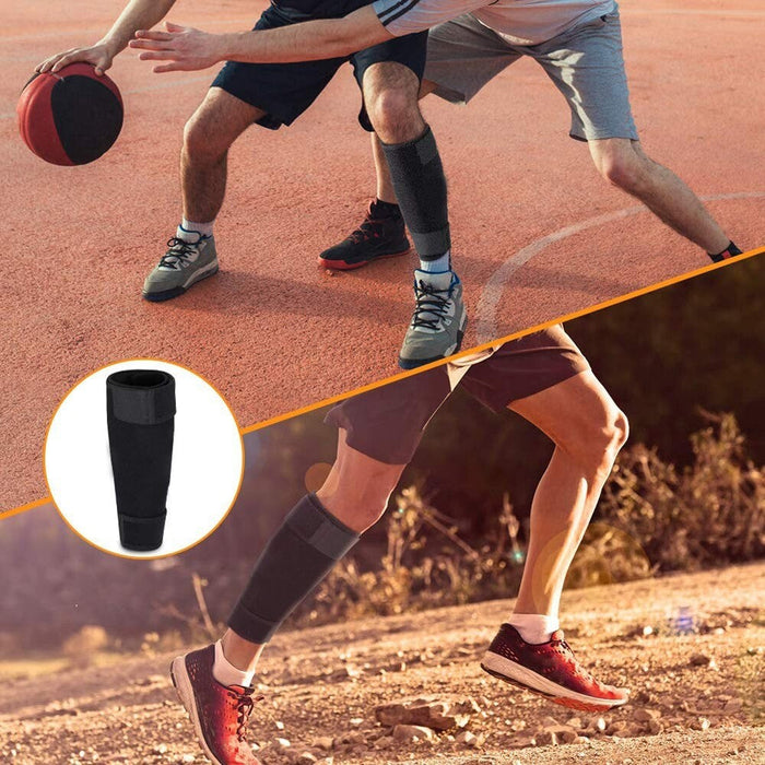 1 Piece Adjustable Calf Compression Leg Brace Sleeves For Cycling Running Basketball