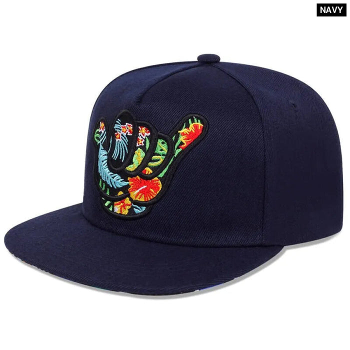 Adjustable Colourful Embroidered Baseball Cap / Hat