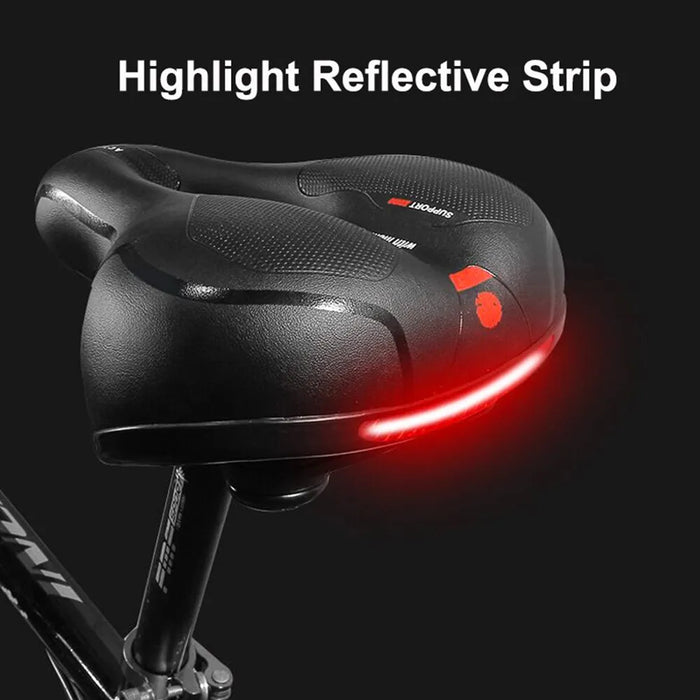 Comfy Shock Absorbing Bike Saddle