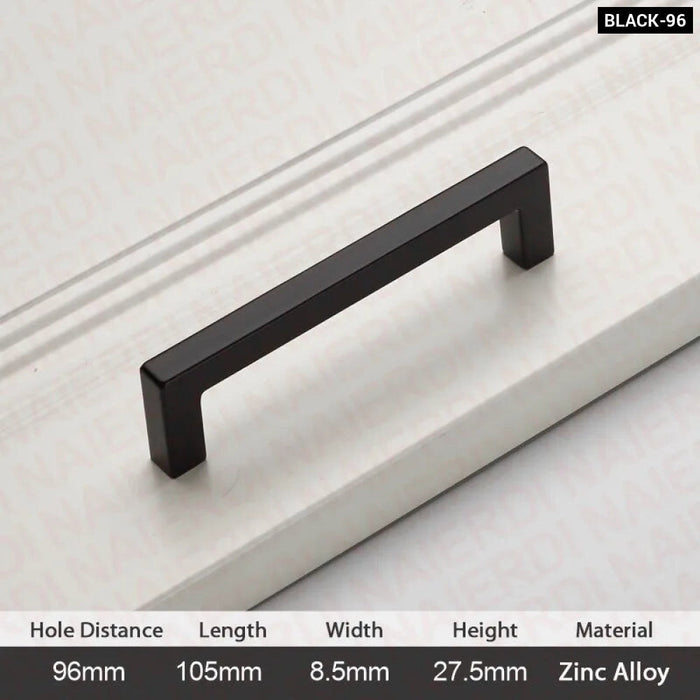 Modern Brushed Zinc Cabinet Handles