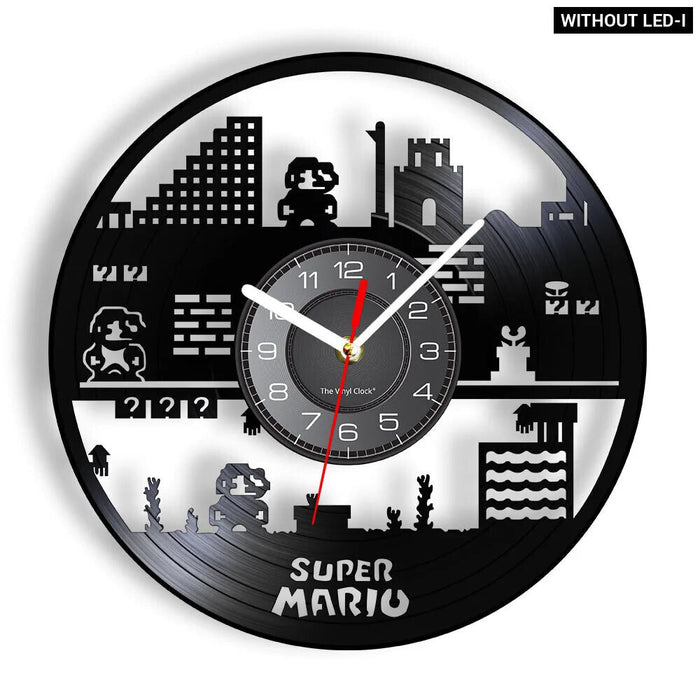 Retro Video Game Wall Clock