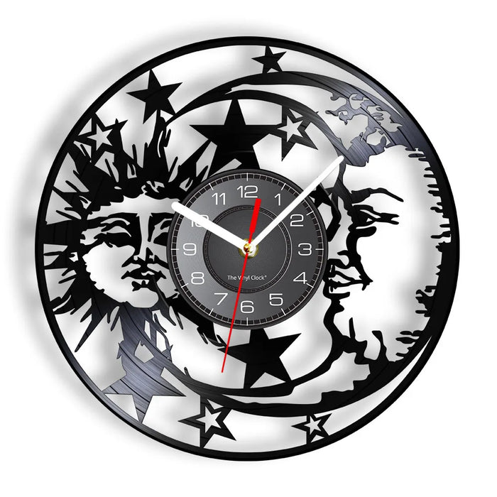 Bohemian Eclipse Wall Clock