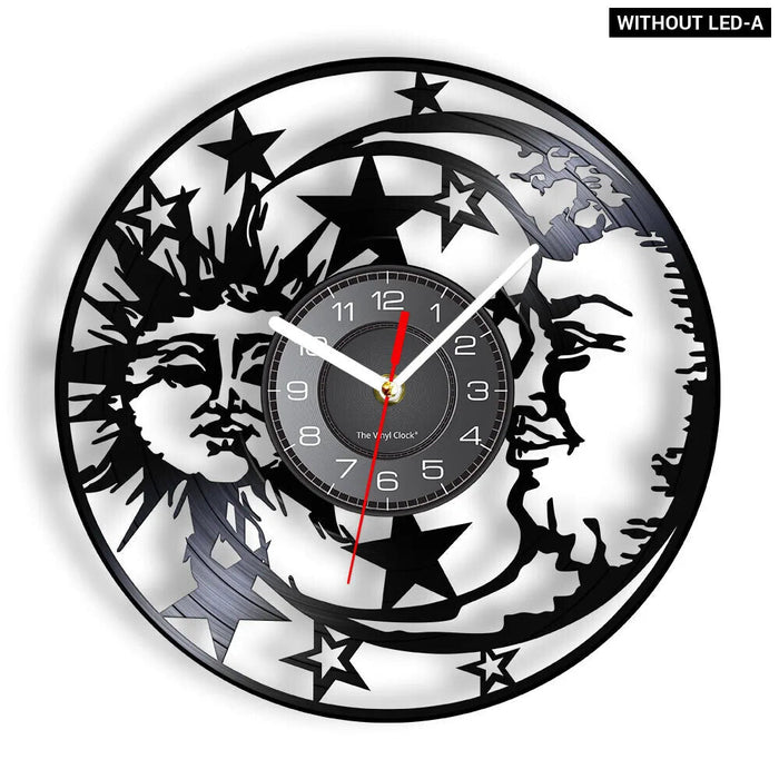 Bohemian Eclipse Wall Clock