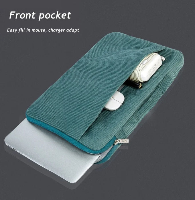 For Macbook Air Pro M1 Notebook Mens 12,13.3,14,15.4,15.6 Inch Shockproof Hand & Laptop Bag