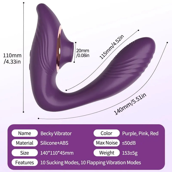 Clit Sucking Vibrator Stimulator