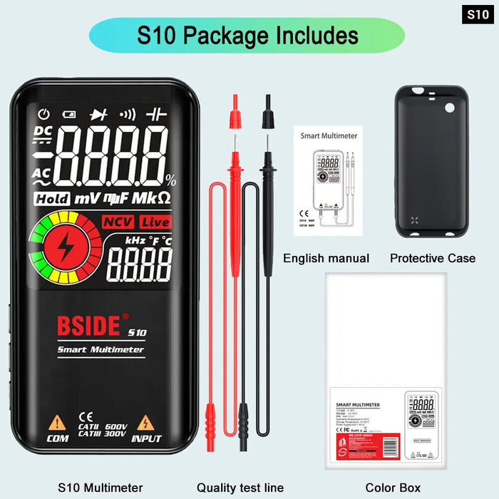 Smart Digital Multimeter With Usb Charge