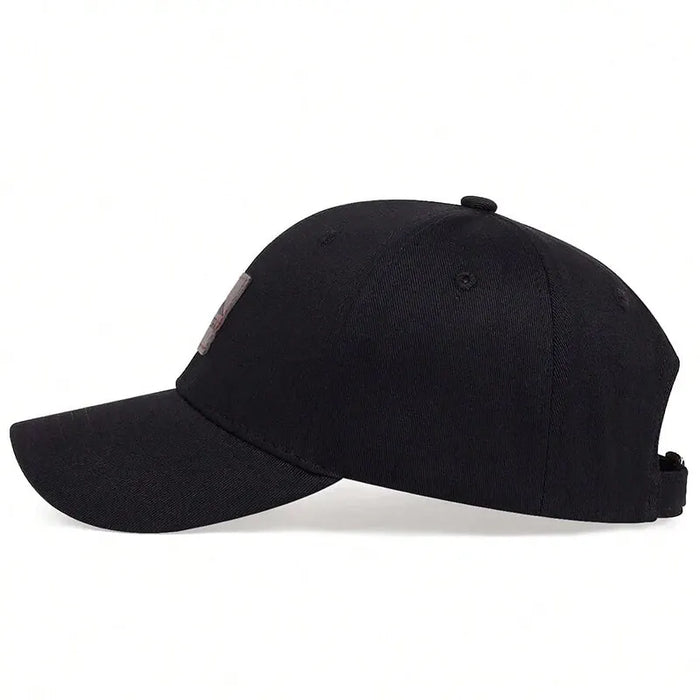 Adjustable Leather Snapback Baseball Cap / Hat For Outdoor Wear