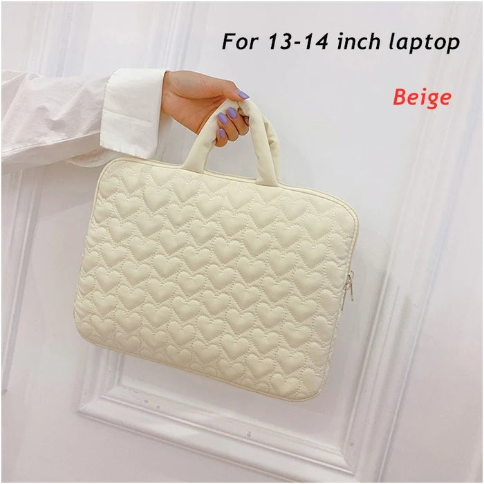 For Macbook Air Pro Ipad 9,10,11" Mid Tablet Notebook Womens 13.3,14,15.6 Inch Case Laptop Bag