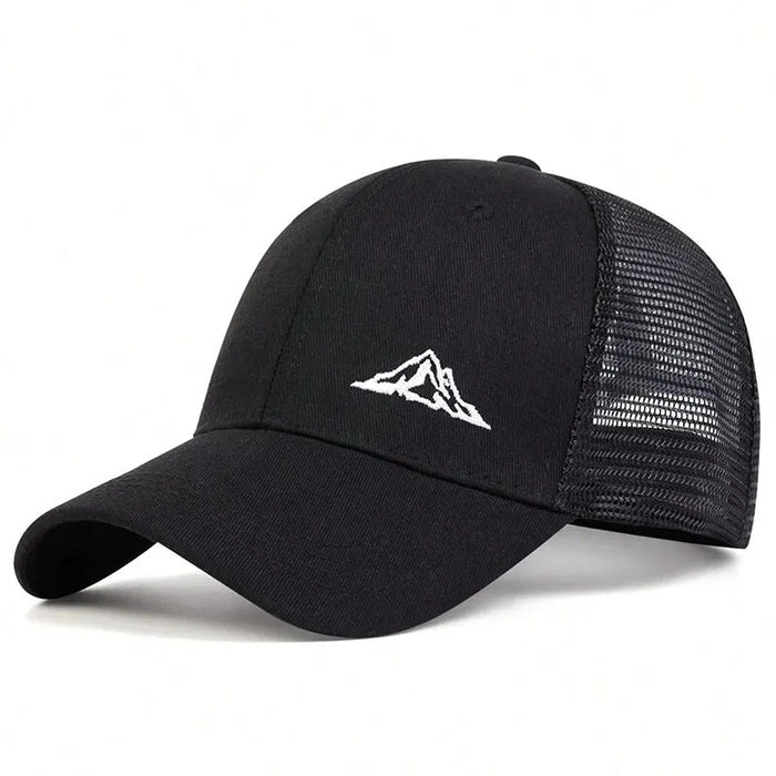 Adjustable Mountain Range Baseball Cap / Hat For Outdoor Sun Protection