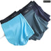 Pack Of 3 Ice Silk Mens Boxer Briefs