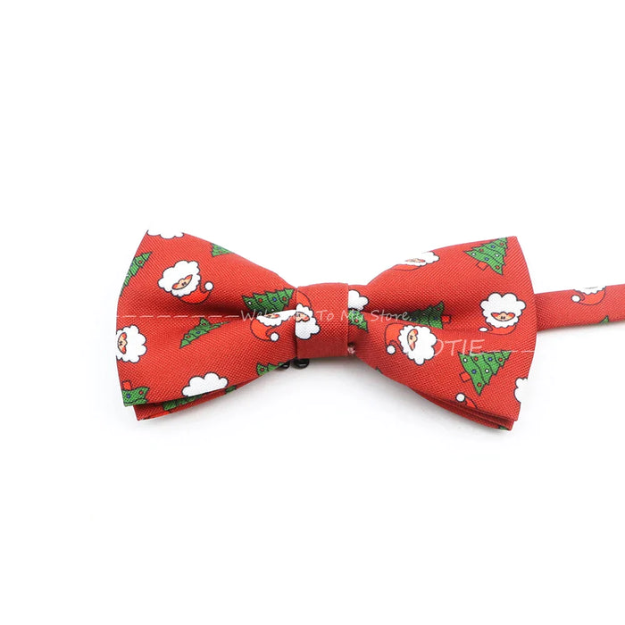 Christmas Milu Deer Bowties Festive Party And Wedding Accessory