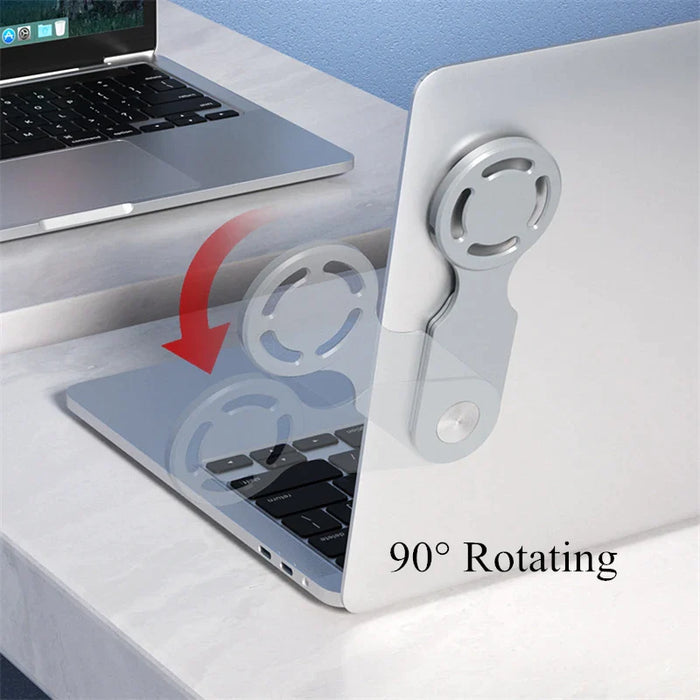 Folding Magnetic Laptop Holder For Iphone/Samsung