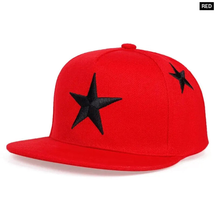 Embroidered Star Baseball Cap / Hat For Kids