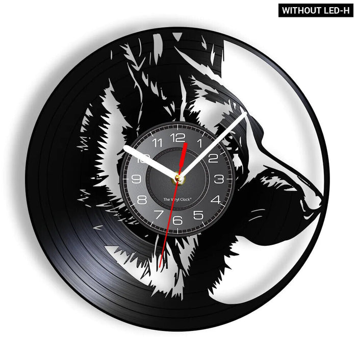 Contemporary Dog Wall Clock