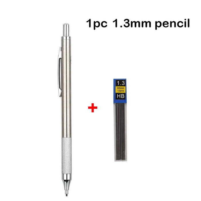 Full Metal Mechanical Pencil Set 0.3 To 2.0Mm Art