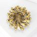 Luxury Women Brooch 10 Colour Crystal Pin For Party Clothing